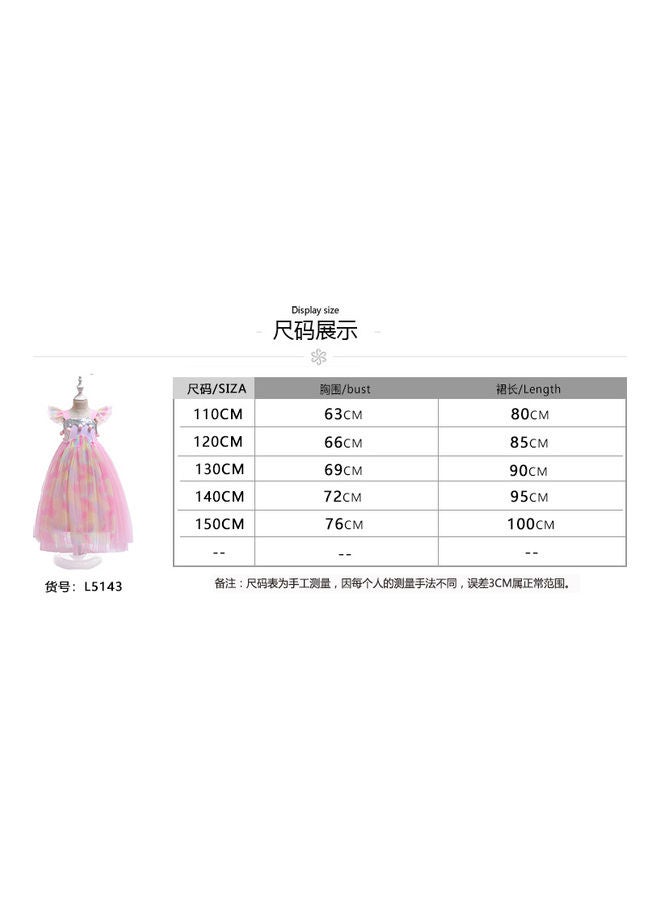 XiuWoo Cosplay Princess Costume 100cm - Image 4