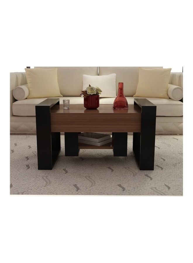 Retro Coffee Table Multicolour 80x48x45cm - Image 2