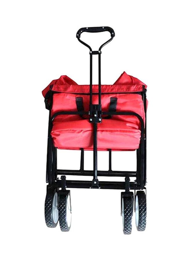 كول بيبي عربة تسوق قابلة للطي أحمر - Image 4