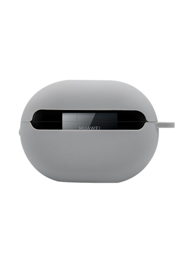 هواوي غطاء سيليكون لسماعات فري بادز برو لهاتف هواوي رمادي - Image 2