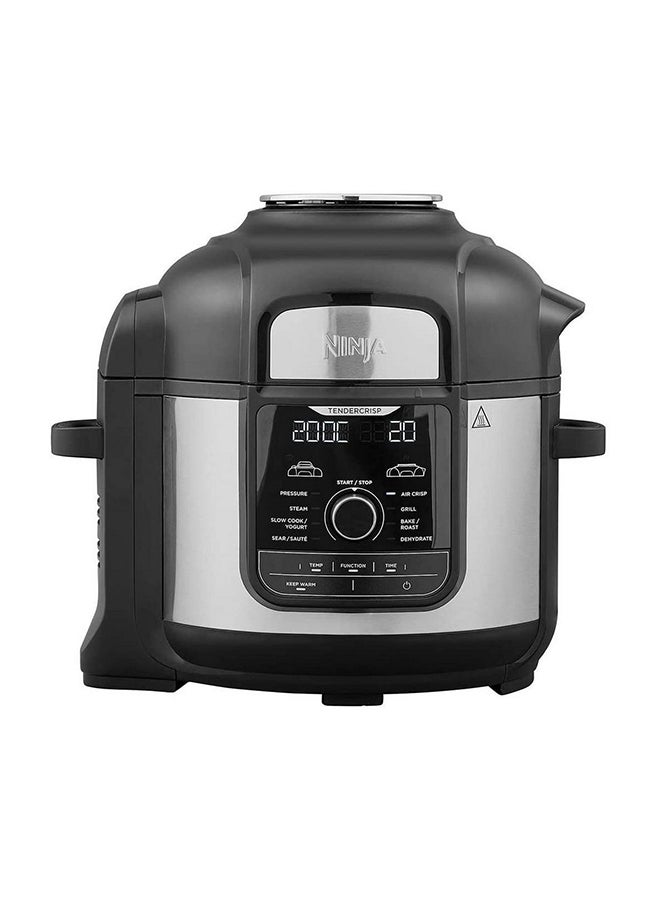 نينجا فوودي ماكس جهاز طهي متعدد 7.5 L 1800 W OP500ME أسود/ فضي  - Image 1