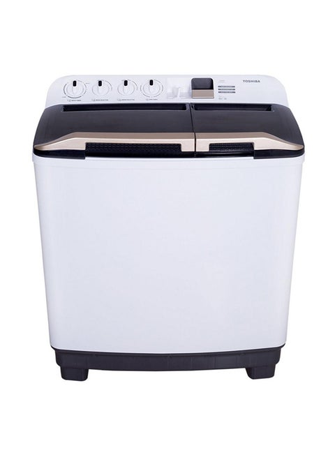 غسالة بحوضين VH-J90WA/BB أبيض/ أسود