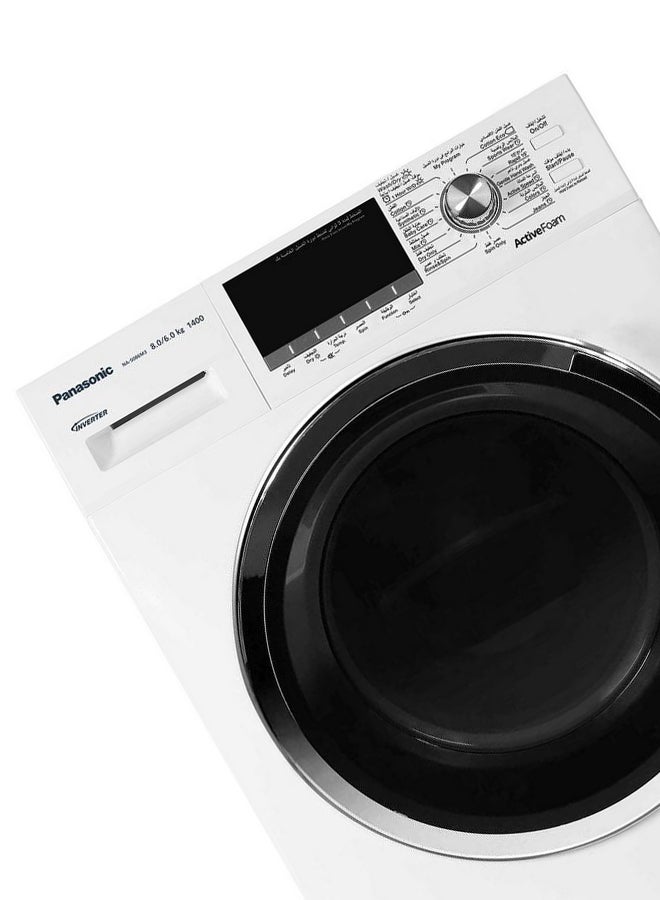 Panasonic - Front Load Washing Machine NA-S086M3WSA White - Image 1