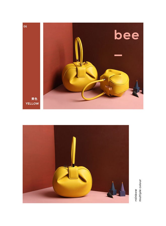 Beauenty 2-Piece Vintage Fashion Bags Yellow  - Image 2