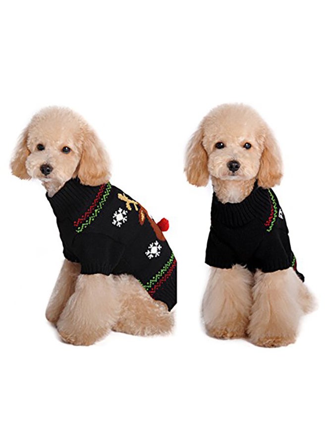 Nacoco Deer Reindeer For Pets Black Medium - Image 3