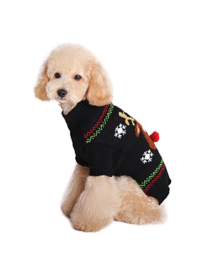 Nacoco Deer Reindeer For Pets Black Medium - Image 4