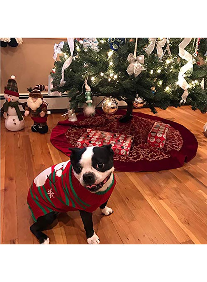 سترة بطبعات الثلج ناكوكو للكلاب متعدد الألوان Medium - Image 3