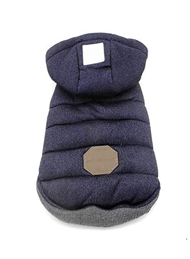 Dog Coat With Hoodie Black XX-Large - Image 4