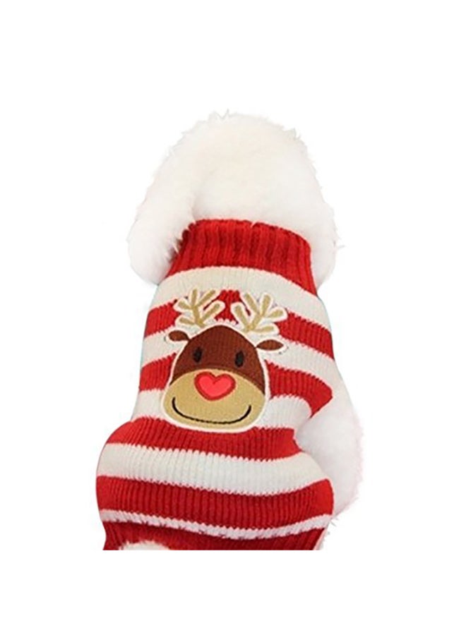 سويتر Nacoco للحيوانات الأليفة أحمر XX-Small - Image 3