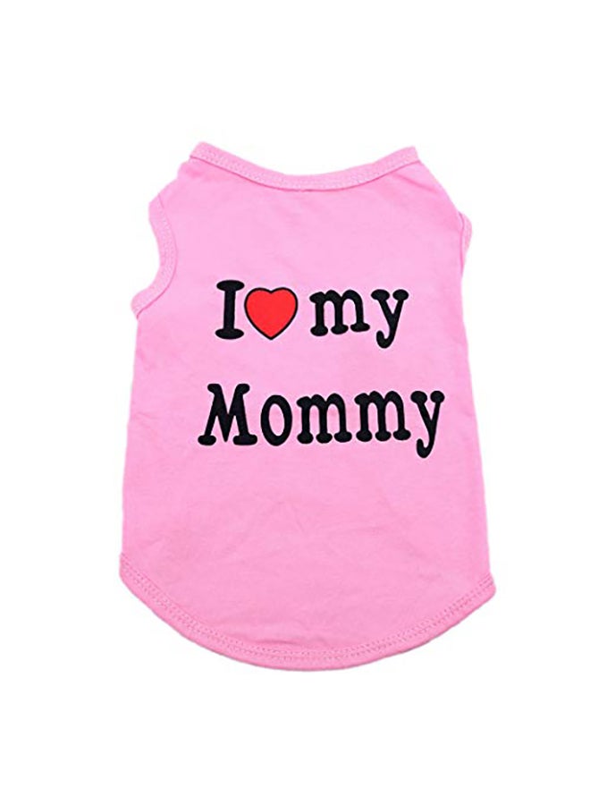 Summer Shirt Clothes For Pet Pink S - Image 2