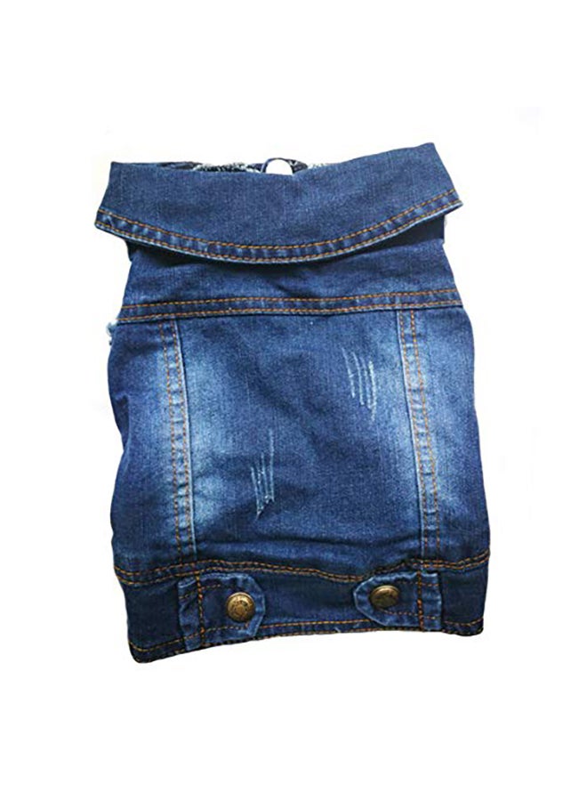 فيست تينجز الأنيقة للكلاب بتصميم راعي البقر أزرق XXL - Image 5