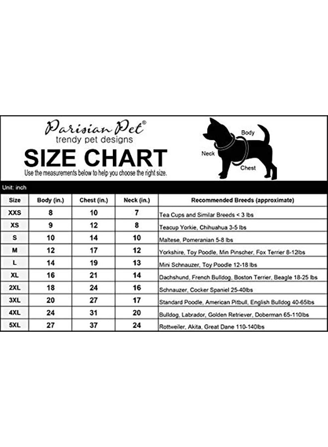 Parisian Pet Dog Summer Clothes Blue Medium - Image 3