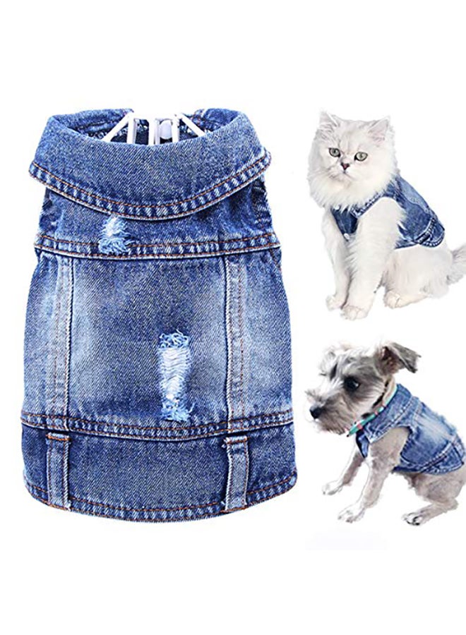 Soft And Cool Shirt For Dogs Blue X-Small - Image 1