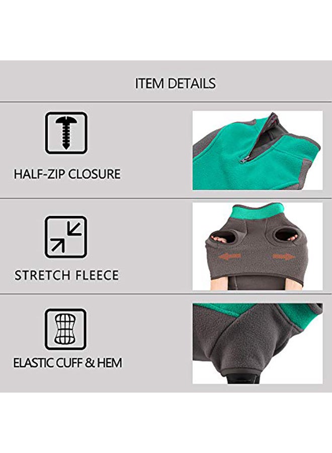 Yiepal Stretch Fleece Dog Vest Multicolour M - Image 2