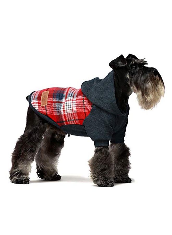 Fitwarm Knitted Pet Clothes Sweater Brown S - Image 1