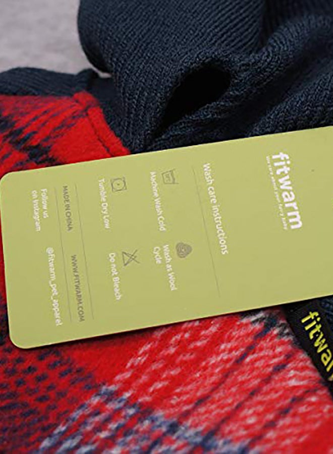 Fitwarm Knitted Pet Clothes Sweater Brown S - Image 4