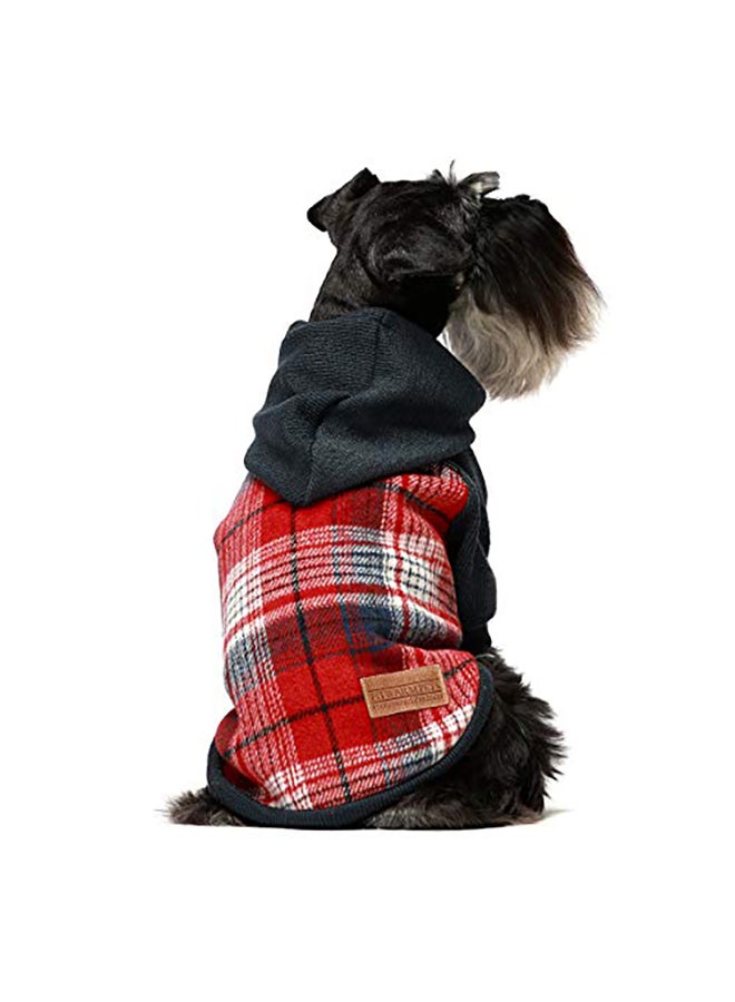 Fitwarm Knitted Pet Clothes Sweater Brown S - Image 5