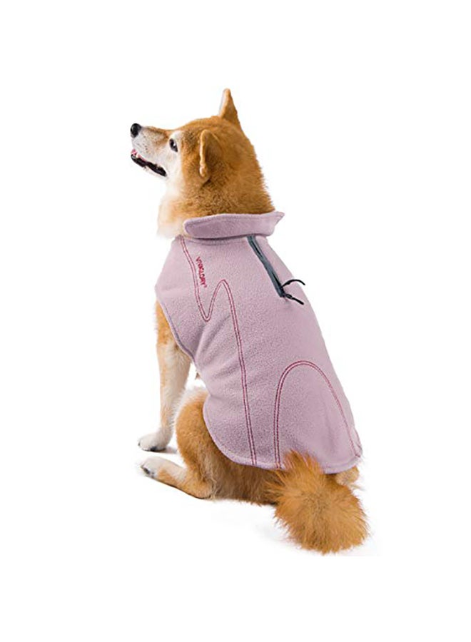 Vivaglory Fleece Jacket Vest For Dogs Grey XS - Image 2