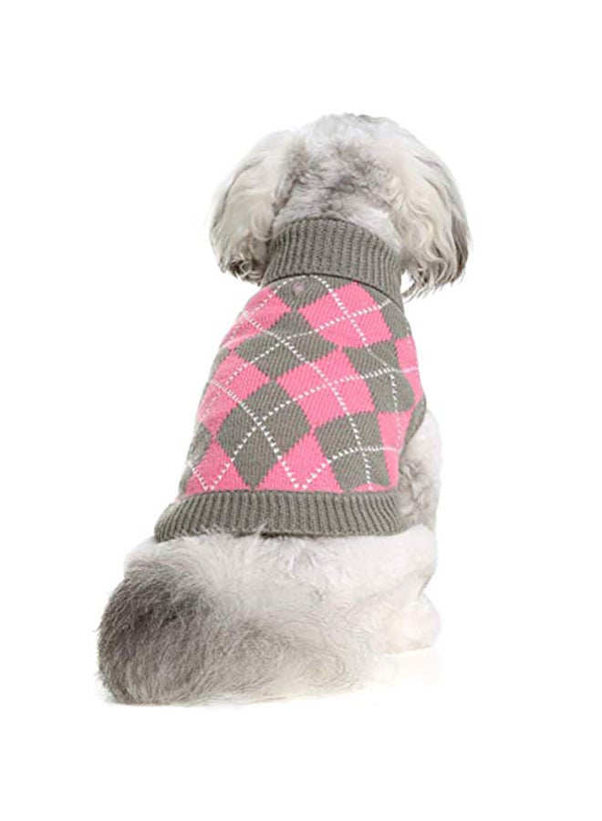 Classic Dog Turtleneck Sweater Grey X-Small - Image 3