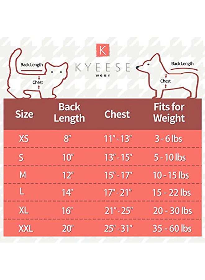 Generic Kyeese Dog Turtleneck Sweaters For Dogs Pink Small - Image 3