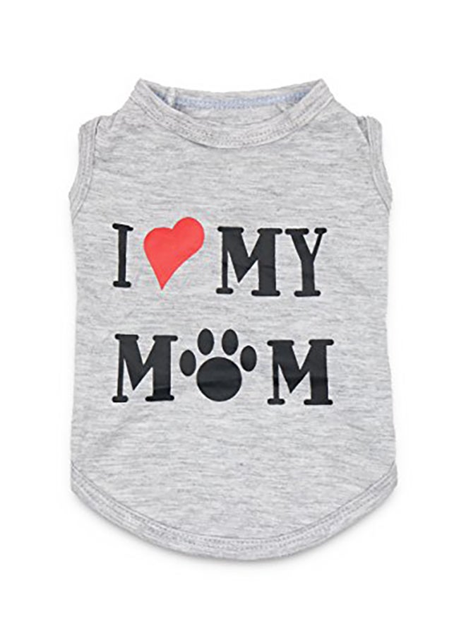 Generic Droolingdog Pet Shirts Grey X-Small - Image 1