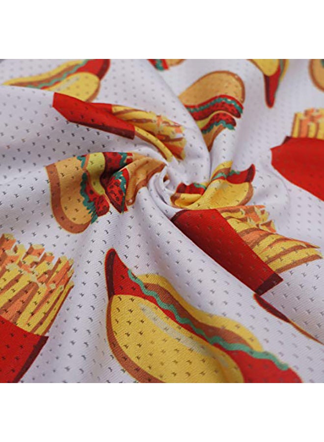 Generic Fitwarm Hamburger Lemon Dog Shirt Pack Of 2 Multicolour S - Image 3