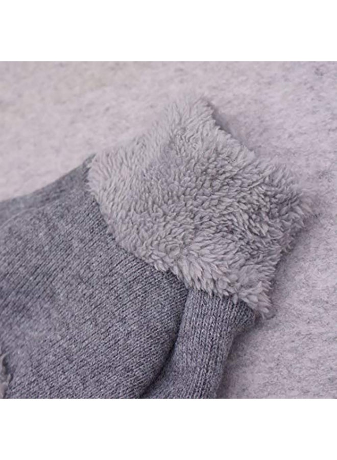 Fitwarm Turtleneck Knitted Dog Clothes Grey Small - Image 3