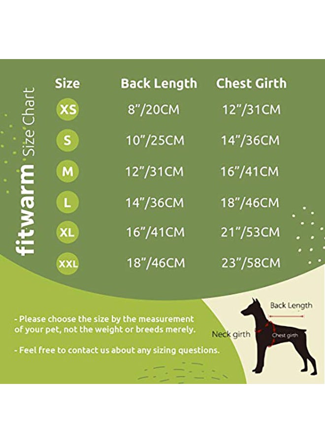 Fitwarm Turtleneck Knitted Dog Clothes Grey Small - Image 4