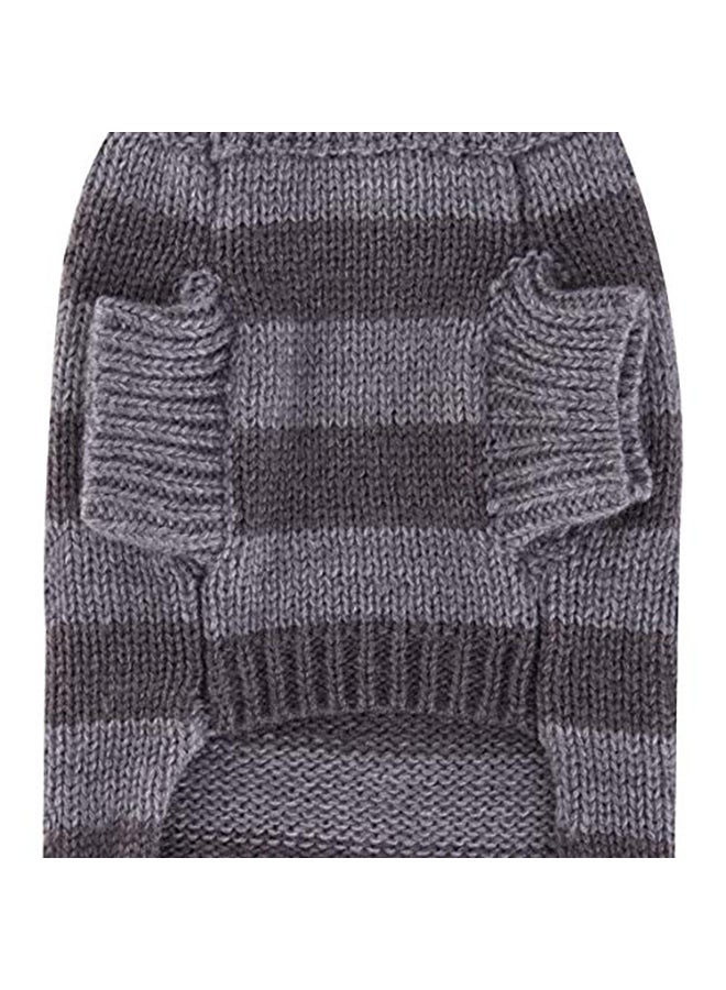 Petcee Turtleneck Dog Sweater Black Large - Image 4