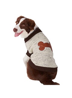 BINGPET Bingpet Turtleneck Dog Sweater Grey Medium  - Image 4