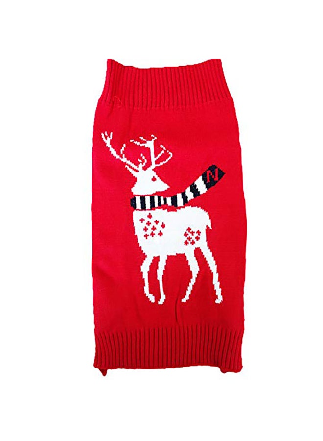 Generic Nacoco Dog Reindeer Sweaters Red XXL  - Image 1