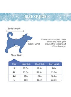 BINGPET Classic Snowflake Dog Sweater Blue Small  - Image 4