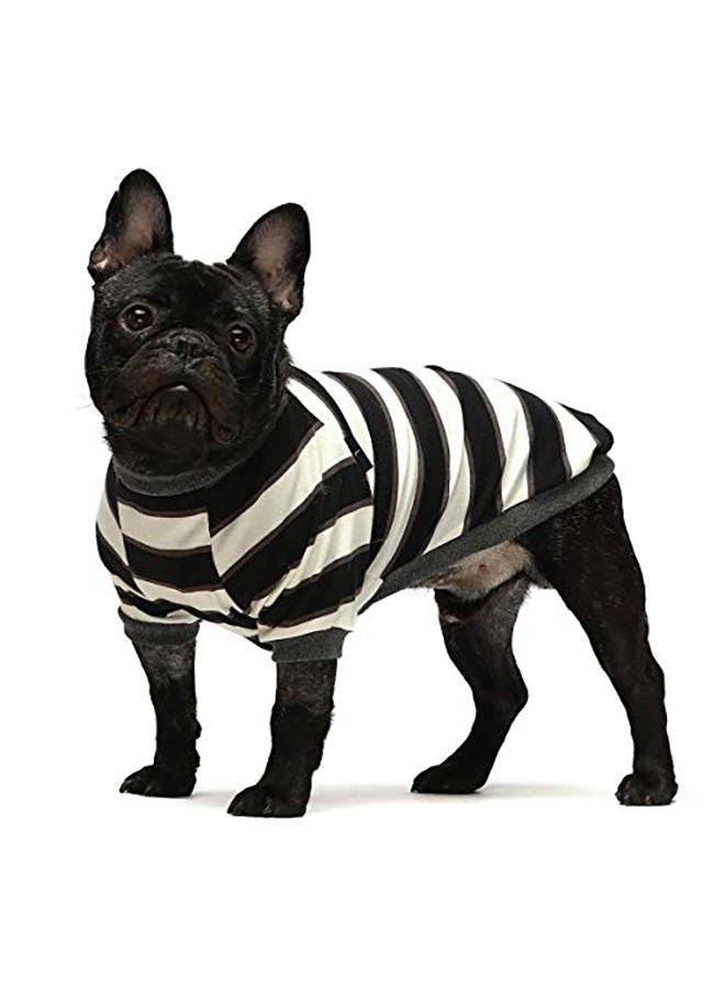 Generic Fitwarm Striped Pet Shirt Multicolour Medium - Image 2