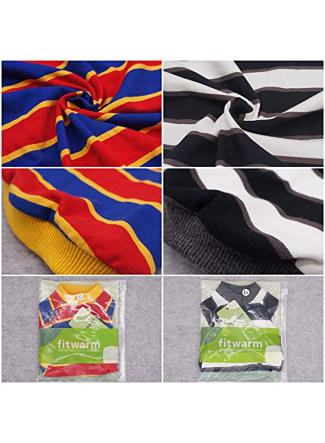 Generic Fitwarm Striped Pet Shirt Multicolour Medium - Image 5
