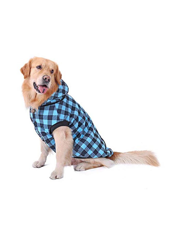 Generic Pawz Plaid Shirt With Hoodie Multicolour XXL - Image 1