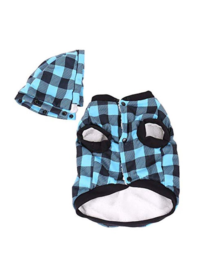 Generic Pawz Plaid Shirt With Hoodie Multicolour XXL - Image 3