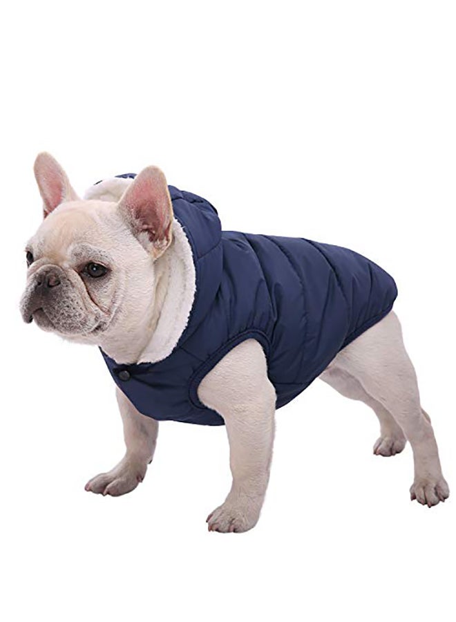 Sawmong Dog Fleece Hoodie Red S - Image 1