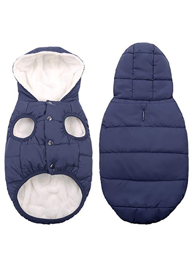 Sawmong Dog Fleece Hoodie Red S - Image 3