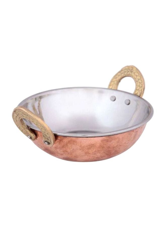 RAJ Copper Kadai Copper 4.5x14cm  - Image 2