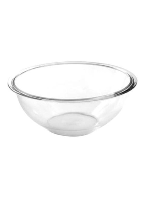 وعاء خلط زجاجي شفاف 2.1لترات