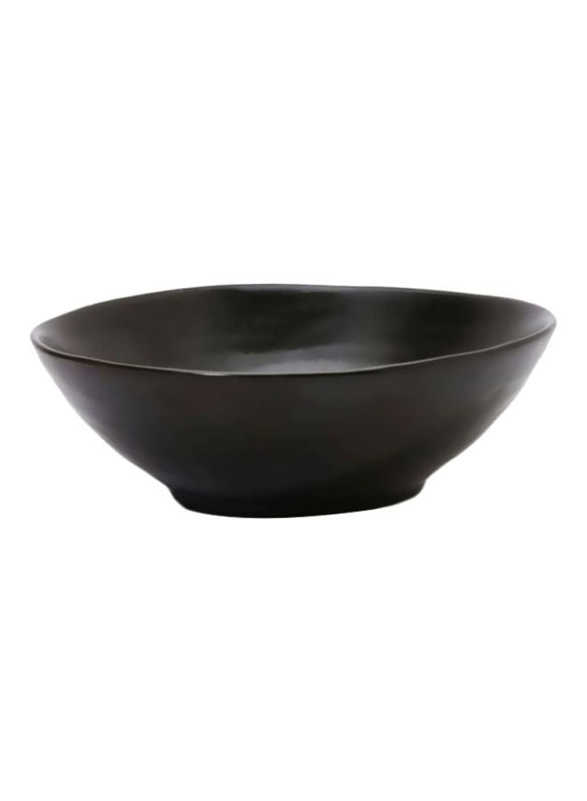 Round Footed Bowl 8 Inches Black 8inch - v1615472928/N22234755A_1