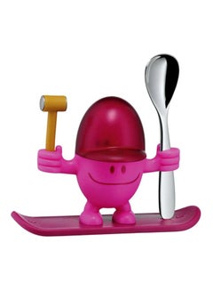 Mcegg Egg Cup With Spoon Multicolour 11x5.4cm