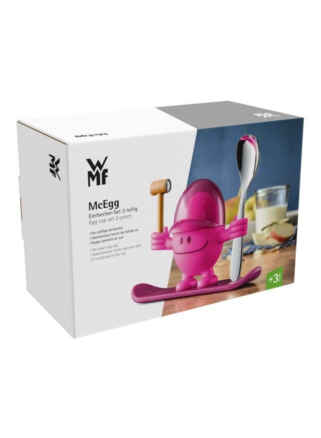 WMF - Mcegg Egg Cup With Spoon Multicolour 11x5.4cm - Image 1