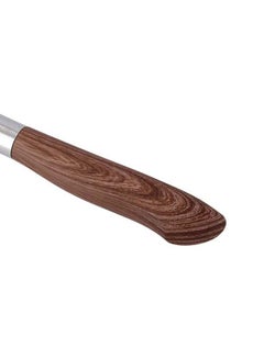 DELCASA Utility Knife Black/Brown/Silver 5inch  - Image 5