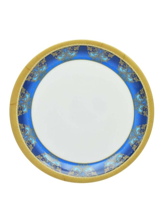 دينويل طبق شوربة رويال ديكور أبيض 10.5بوصة  - Image 1