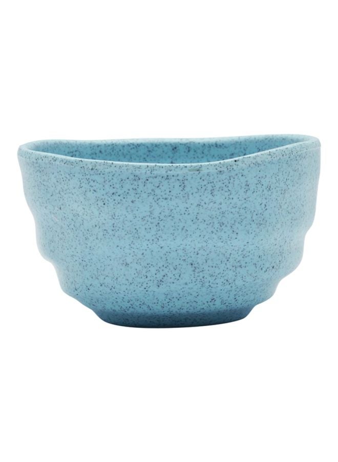 DINEWELL Speckle Melamine Bowl Blue 4.25inch  - Image 2