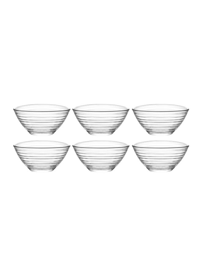 LAV 6-Piece Derin Bowl Set Clear 200ml  - Image 1