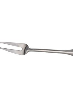 Berger Stainless Steel Meat Fork With Rubber Wood Handle Silver  - Image 2