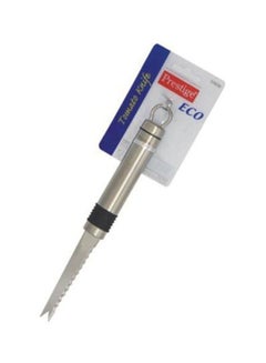 Prestige Stainless Steel Blade Knife With Rubber Grip Silver/Black  - Image 3
