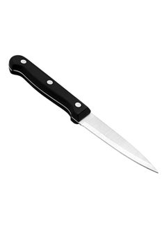 Royalford Stainless Steel Paring Knife Black/Silver 3.5inch  - Image 2